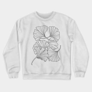 Ginkgo Leaves Crewneck Sweatshirt